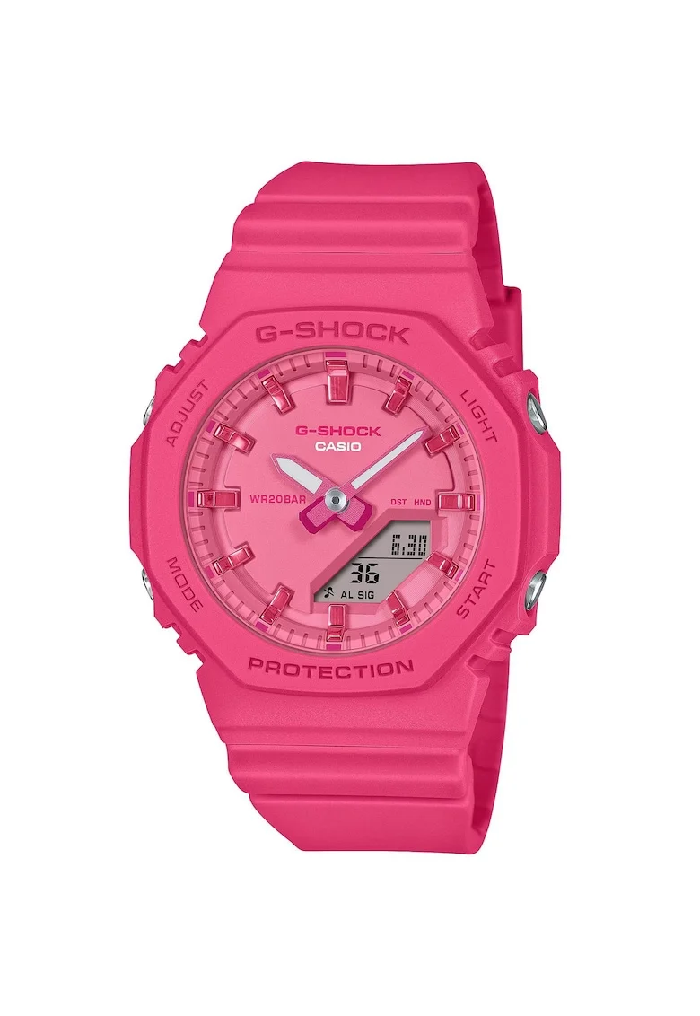 Ceas G-SHOCK, cauciuc/plastic, roz