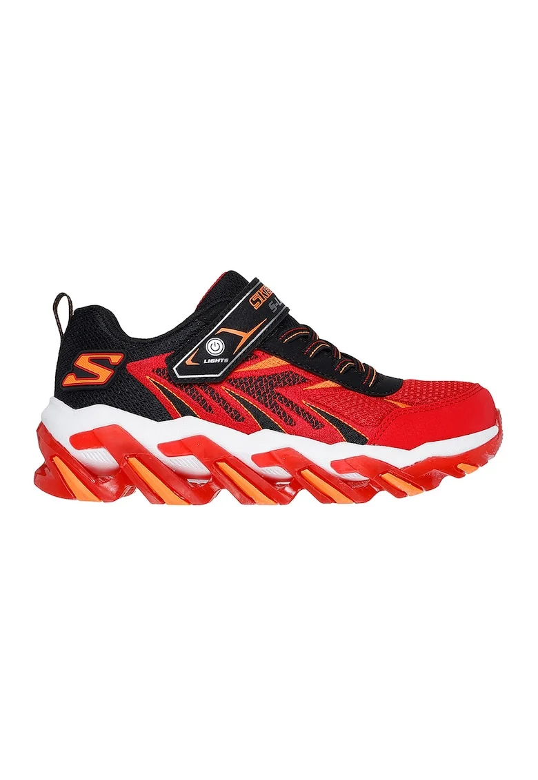 Pantofi sport cu aspect contrastant S-Lights: Mega-Surge 2.0, Rosu/Negru