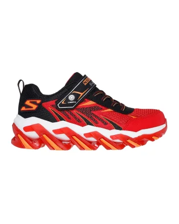 Pantofi sport cu aspect contrastant S-Lights: Mega-Surge 2.0, Rosu/Negru