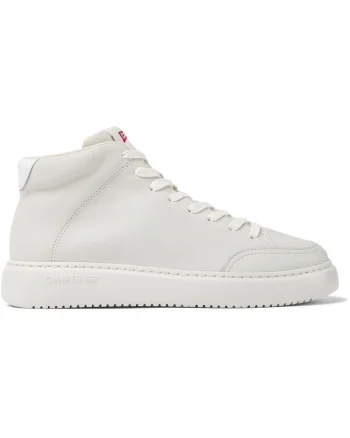 Pantofi sport de piele Runner K21 469, Alb murdar