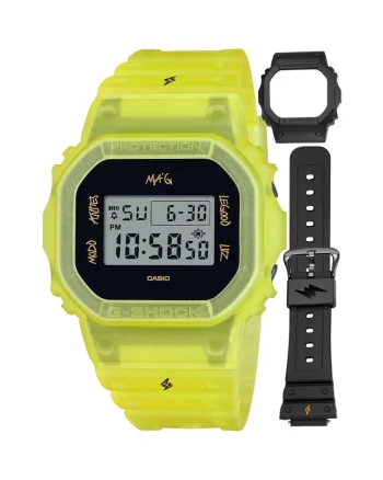 Ceas barbatesc  DWE-5600JB-1A9ER Quartz Galben
