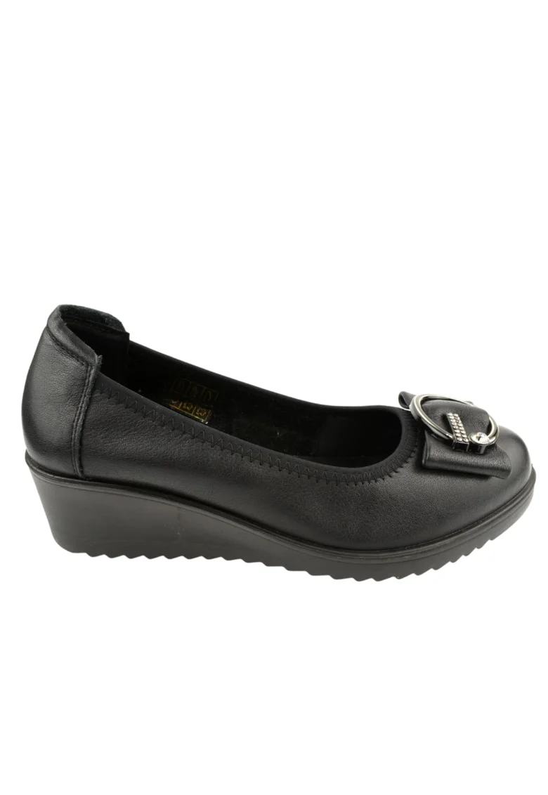 Pantofi casual, dama,  Negru, Negru