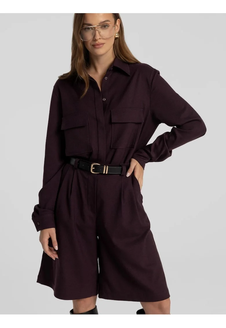 Pantaloni, Omaro, culoare mov, L/XL, Mov
