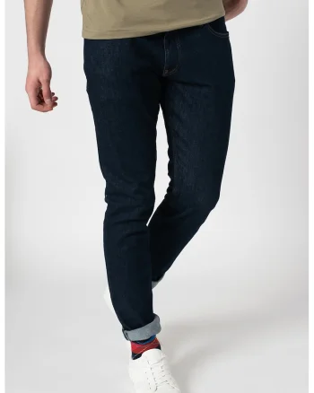 Blugi slim fit, Bleumarin
