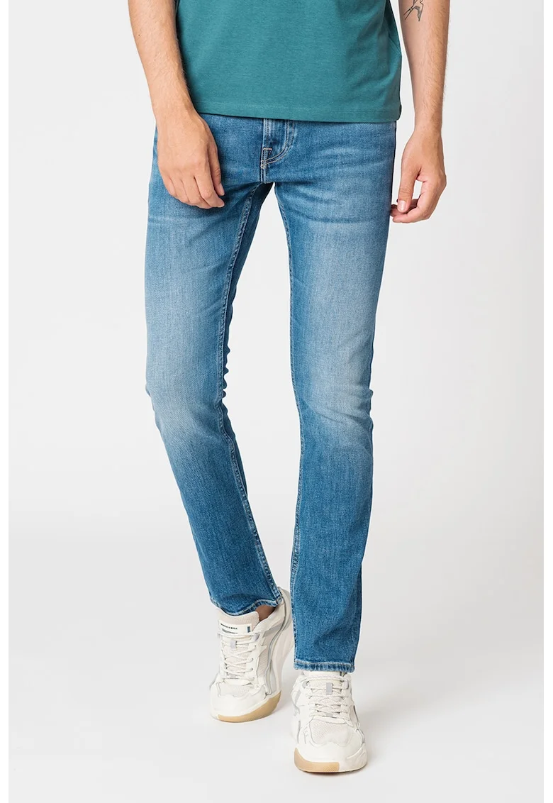 Blugi skinny Miami, Albastru inchis