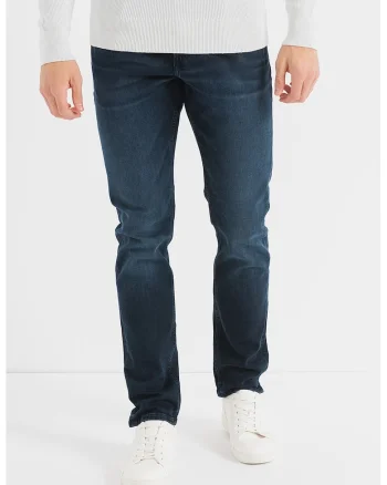 Blugi slim fit, Bleumarin