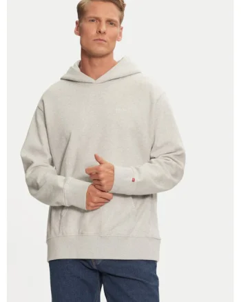 Bluza barbati,  304229343, Bumbac, Gri, Gri