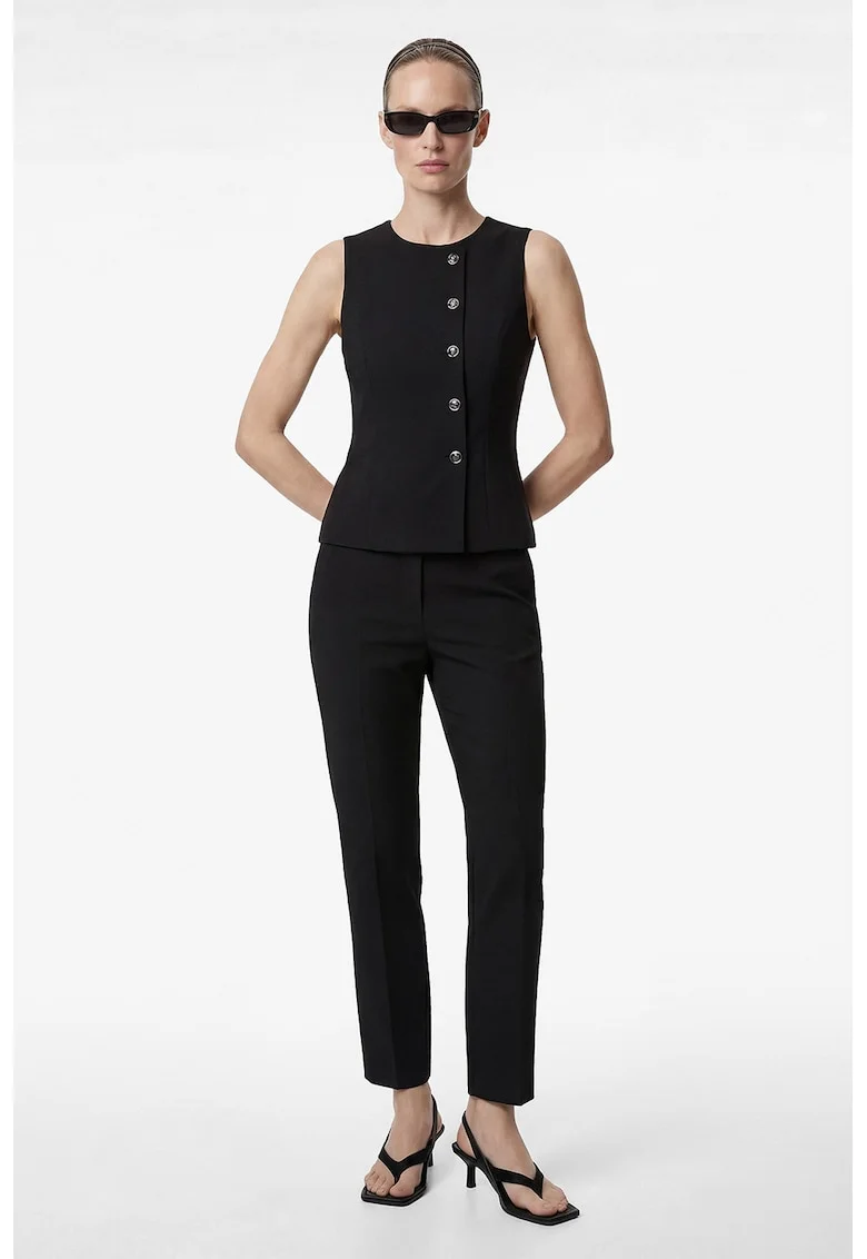 Pantaloni slim fit, Negru