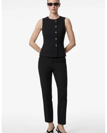 Pantaloni slim fit, Negru