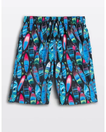 Pantaloni scurti de baie cu model grafic
