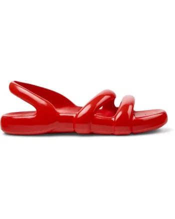 Sandale slingback Kobarah 26751, Rosu vermillion