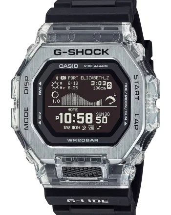 Ceas digital cu functii multiple G-shock, Negru stins