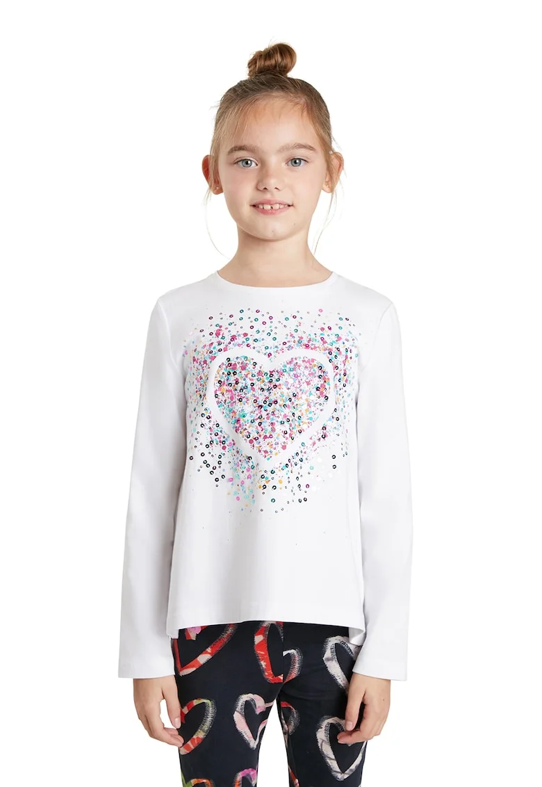 Bluza cu aplicatii de paiete