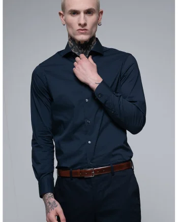 Camasa slim-fit, Albastru ultramarin