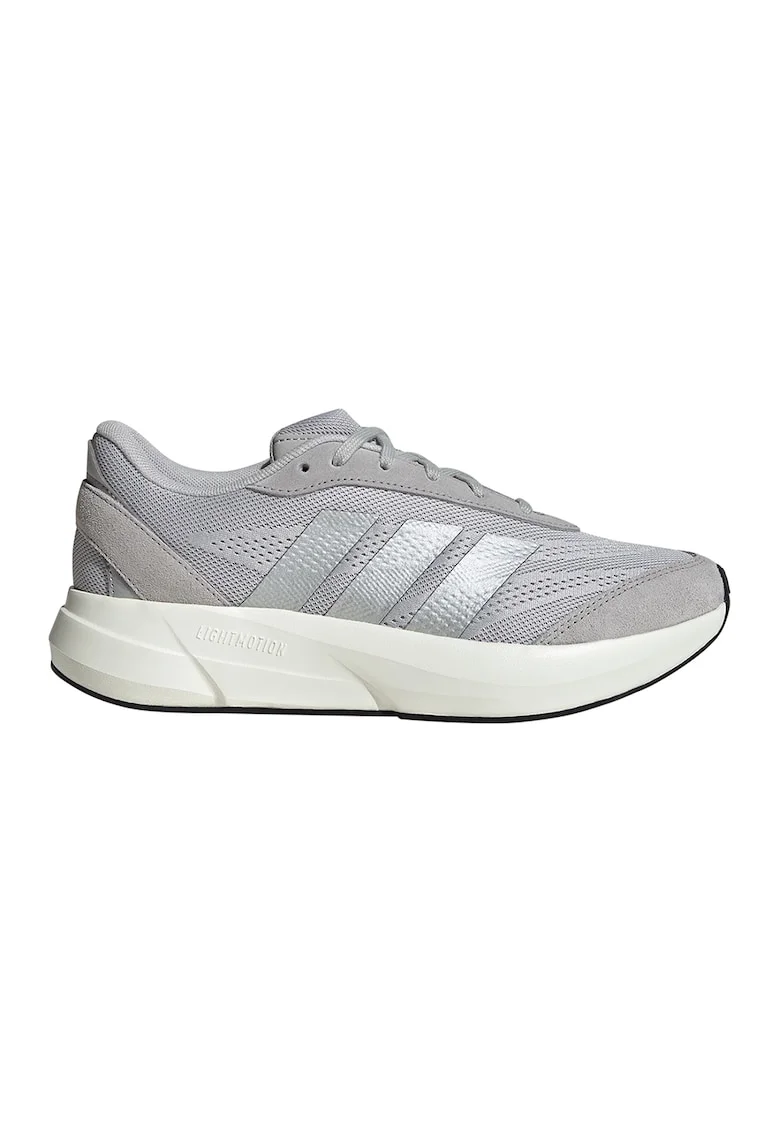 Pantofi sport cu insertii de piele intoarsa Lightshift, Gri
