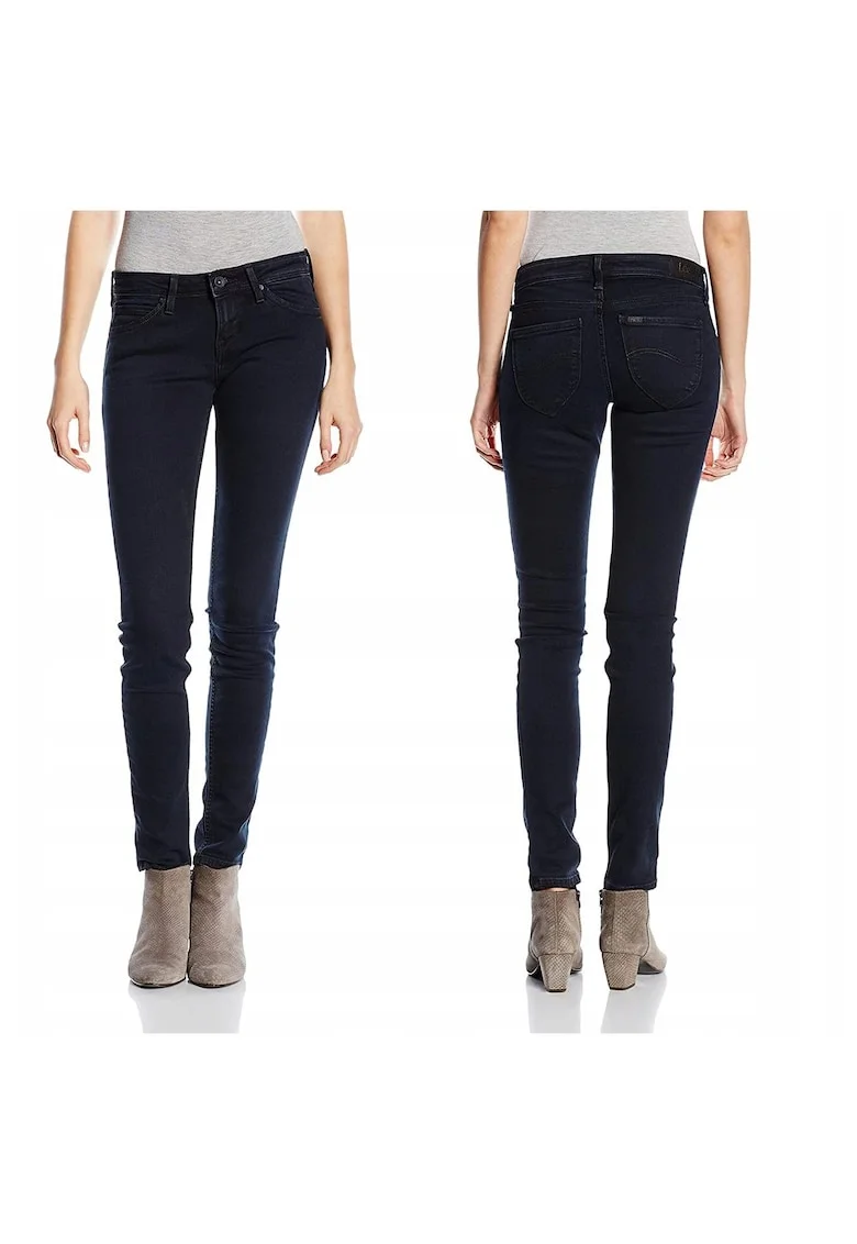 Blugi Dama,  Toxey, W24-L29, Bumbac, Fermoar, Lungi, Talie Joasa, 5 Bunzuare, High-Quality, Negru