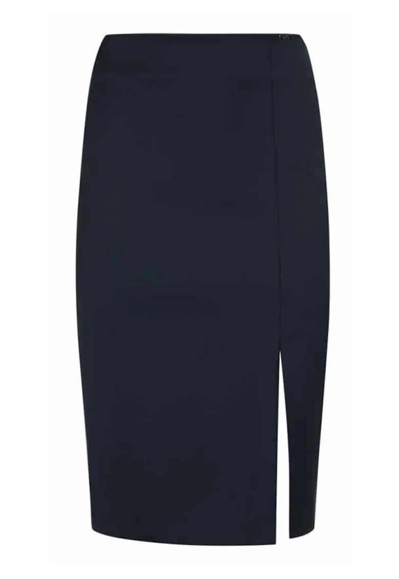 Fusta creion cu slit, Negru