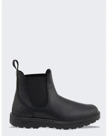 Ghete barbati  negre, piele naturala, tehnologie Rugged Flex, talpa antiderapanta