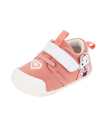 Pantofi  Pentru Fetite, Happy Juice, Textil, Roz somon