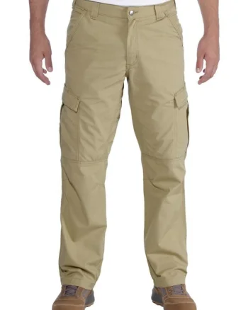 Pantaloni barbati  bumbac, bej