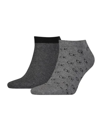 Set de sosete unisex pana la glezna - 2 perechi, Gri