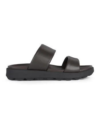 Papuci de piele, Maro inchis