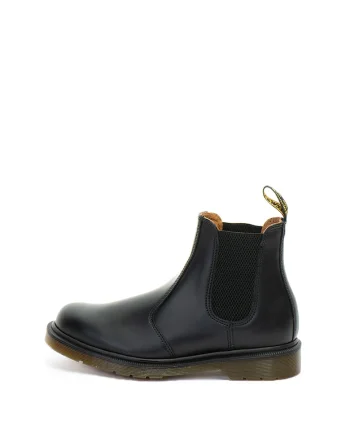 Ghete Chelsea de piele, cu aspect cauciucat Icons