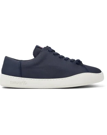 Pantofi sport textili cu sireturi, Albastru