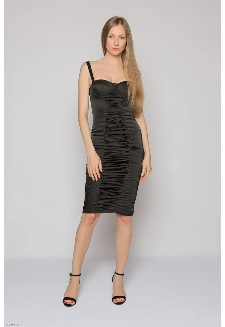 Rochie neagra Miss Black Dress, Negru