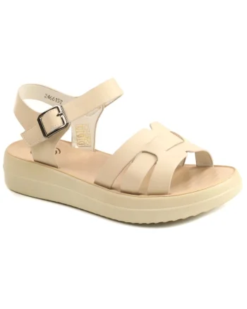 Sandale dama 246615T, Bej