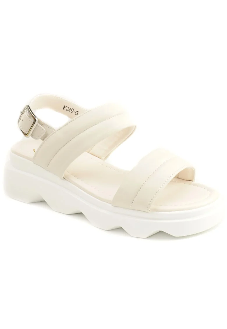 Sandale dama K249 3, Bej