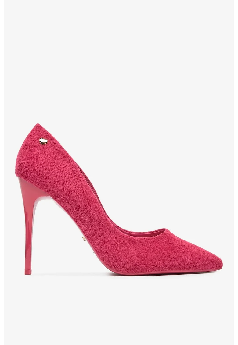 Pantofi  Roz Textil, Roz