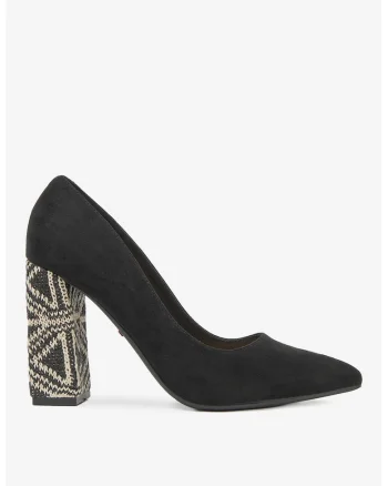 Pantofi textil  culoare neagră, Negru