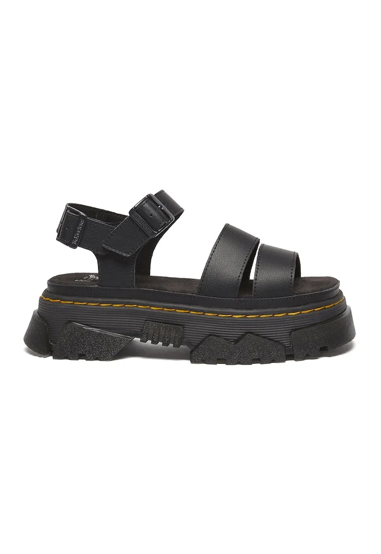Sandale din piele cu catarama Mattison, Negru