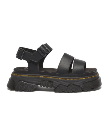 Sandale din piele cu catarama Mattison, Negru