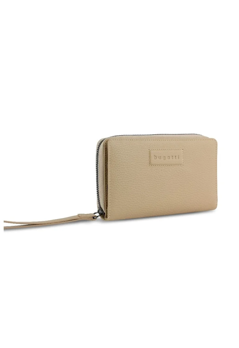 Portofel femei,  piele naturala, 494625, Bej