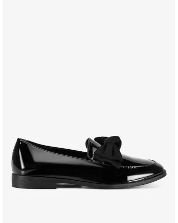 Mocasini dama  5903698028941, Sintetic, Negru, Negru