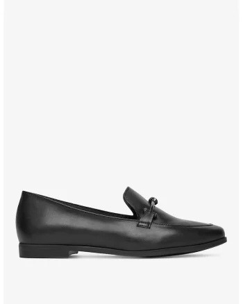 Mocasini dama  5903698591704, Piele naturala, Negru, Negru