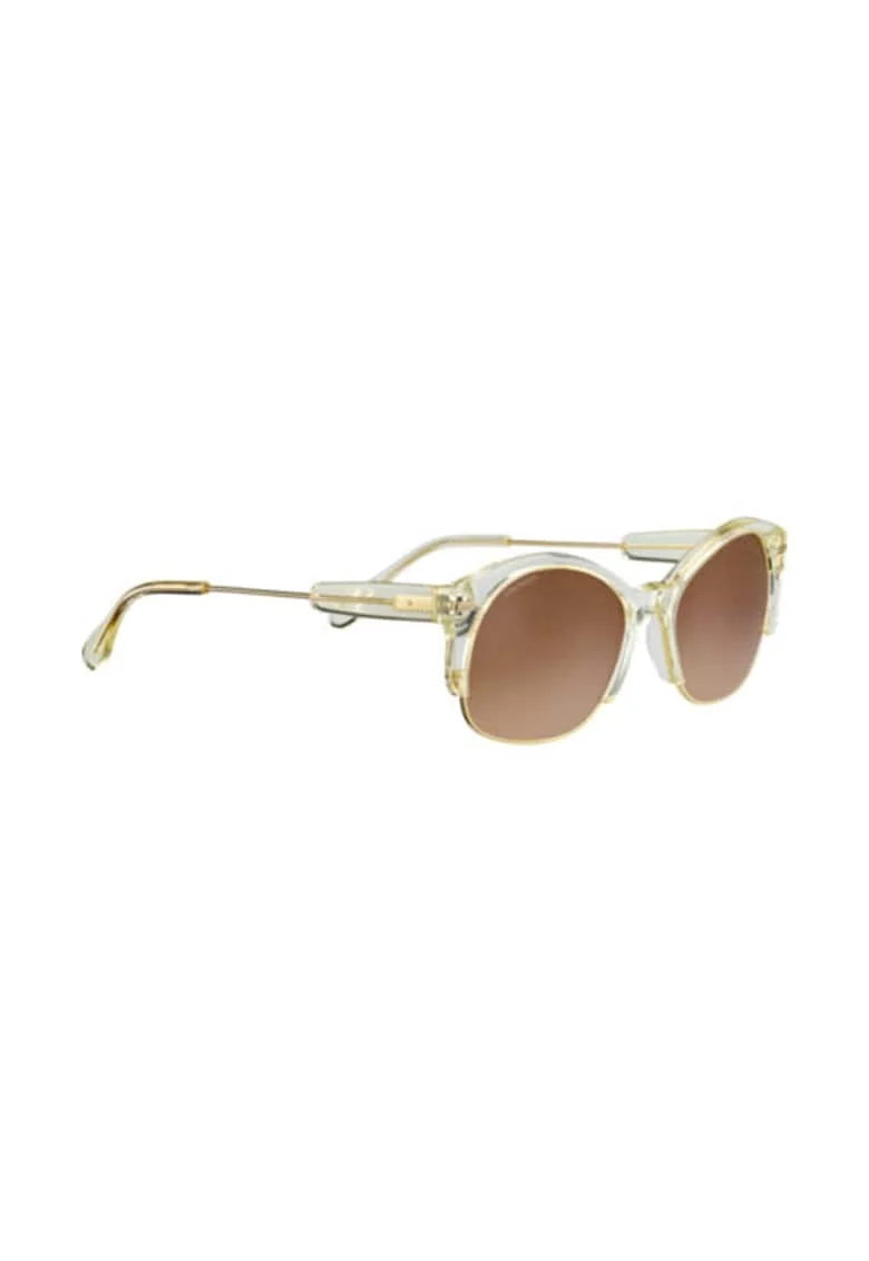 Ochelari  VINITA Shiny Bold Gold Champagne Translucide AB2749 Acetate - Mineral Polarized Drivers Gradient SS529003