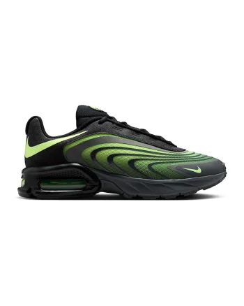 Pantofi sport Air Max low-cut, Negru/Gri/Verde lime
