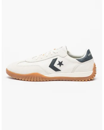 Pantofi sport de piele intoarsa cu logo, Bej/Alb murdar
