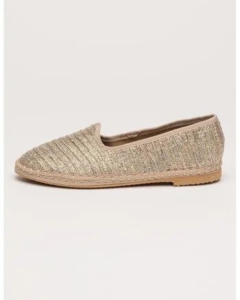Pantofi loafer stralucitori Monaco, Auriu/Argintiu