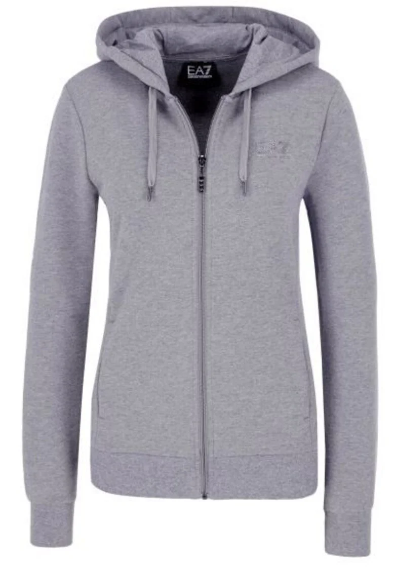 Hanorac slim fit cu fermoar,