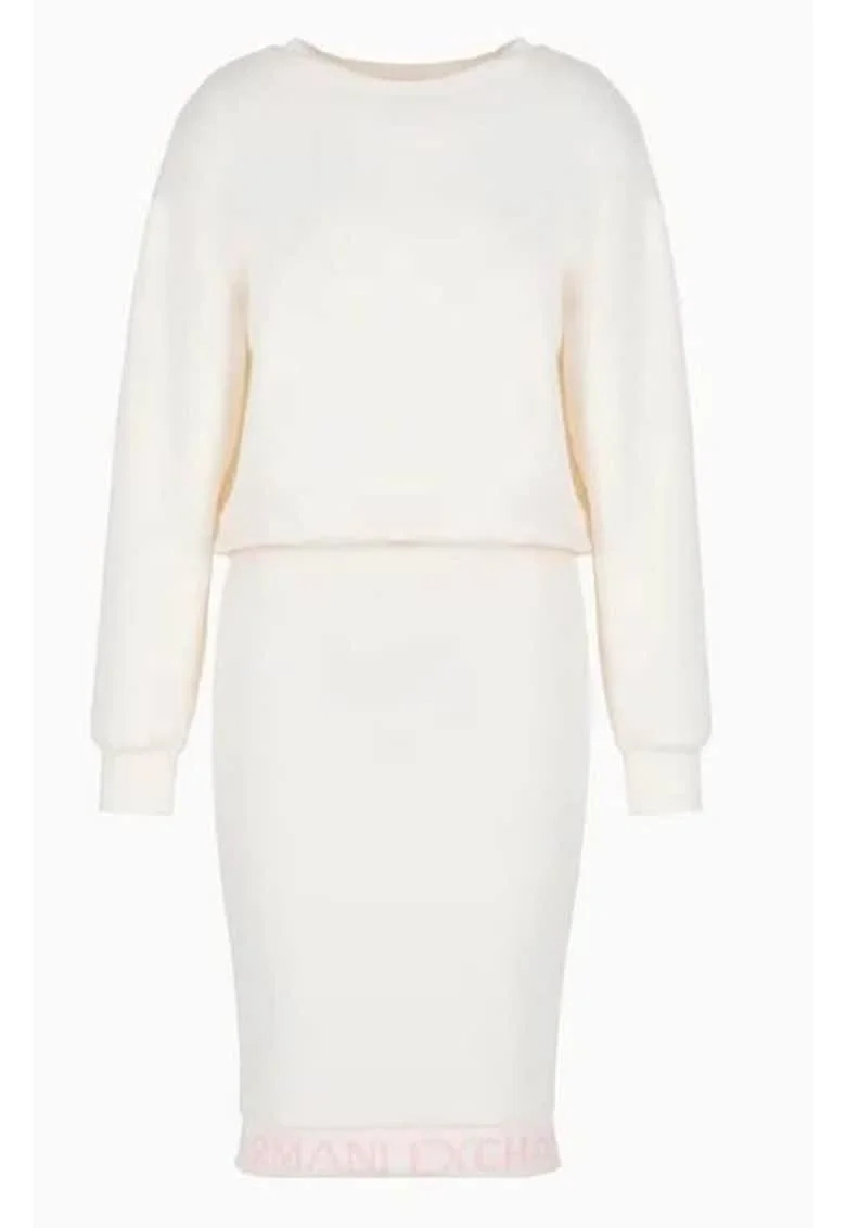 Rochie uni cu maneci cazute
