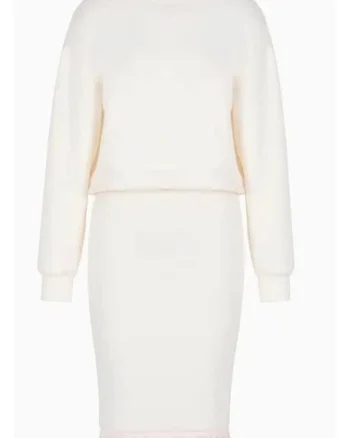 Rochie uni cu maneci cazute