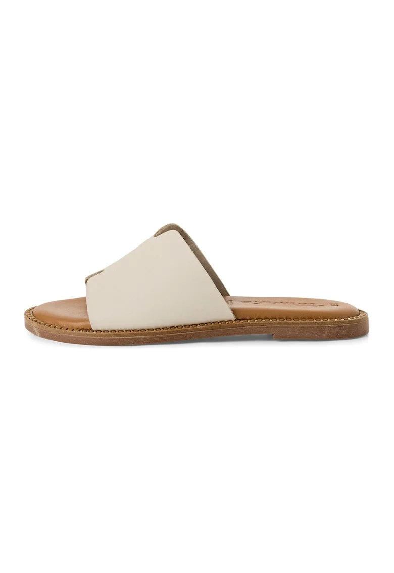 Papuci de piele, Alb fildes