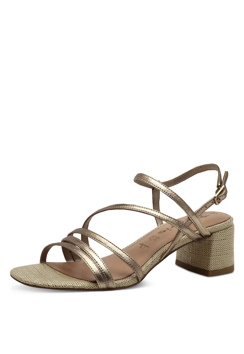Sandale dama 1 28211 42, Auriu