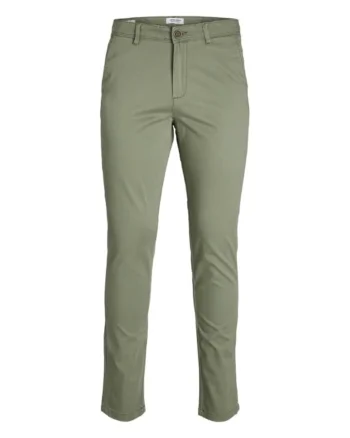Pantaloni barbati,  301838104, Bumbac, Verde
