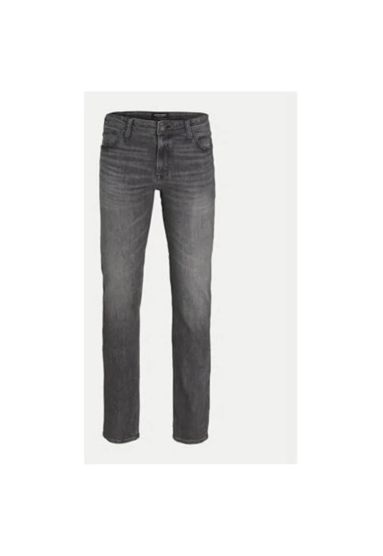 Blugi barbati,  303266134, Bumbac/Poliester, Negru, Gri
