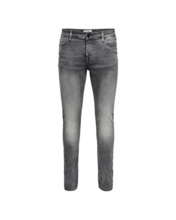 Blugi Barbati,  208503099, Bumbac, Poliester, Gri, Gri